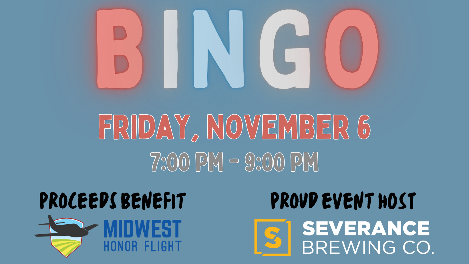 BINGO at Severance – Midwest Honor Flight