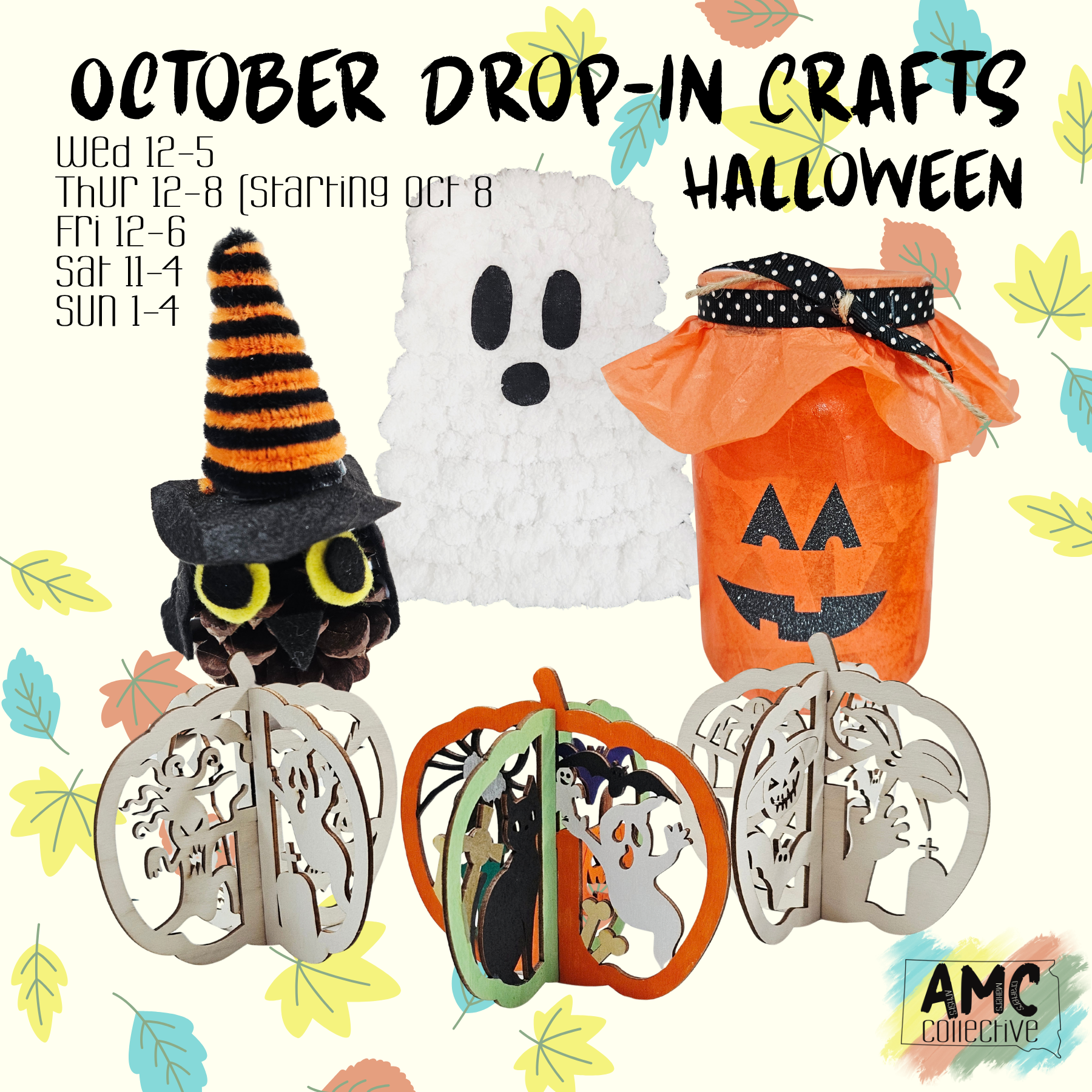 AMC Collective: October Fall Drop-In Crafts